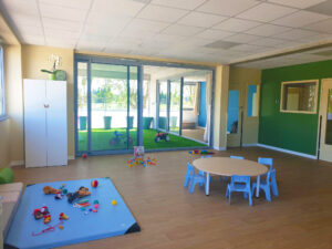 Micro-crèche Graines d’Ange à Nîmes accueillant les enfants dans un cadre sécurisé et chaleureux