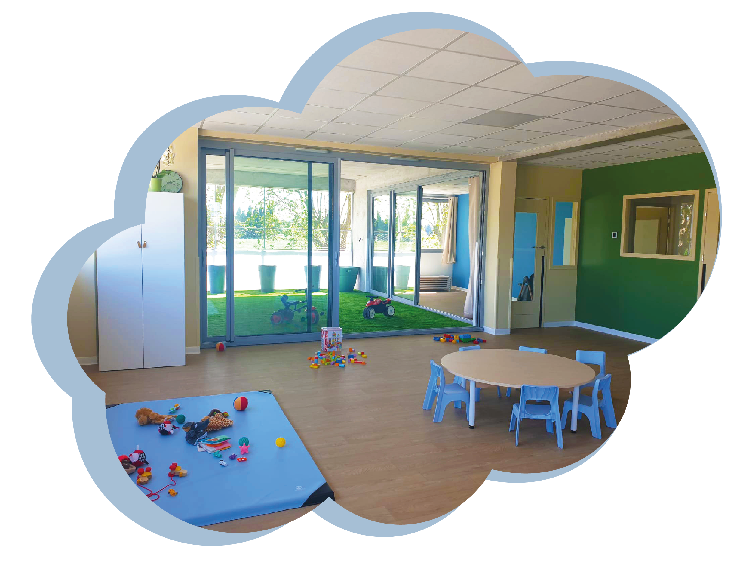 Micro-crèche Graines d’Ange à Nîmes et Bouillargues accueillant les enfants dans un cadre sécurisé et bienveillant